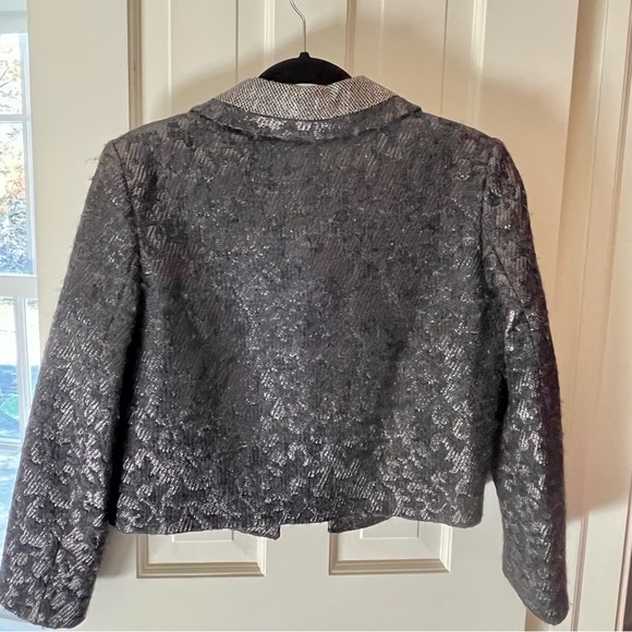 Proenza Schouler metallic gray cropped jacket - Picture 11 of 14